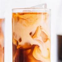 Cold Brew Coffee · Rich dark roast coffee with chicory, steeped to perfection