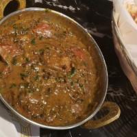 #15. Daal Makhni · Black lentils with spices.