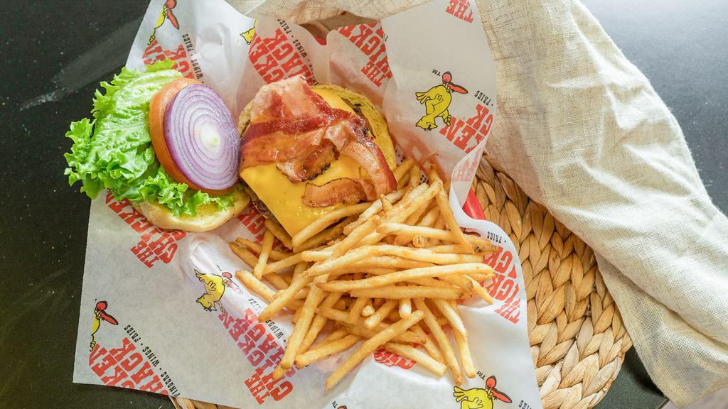 Double Shack · All with fries and drink.