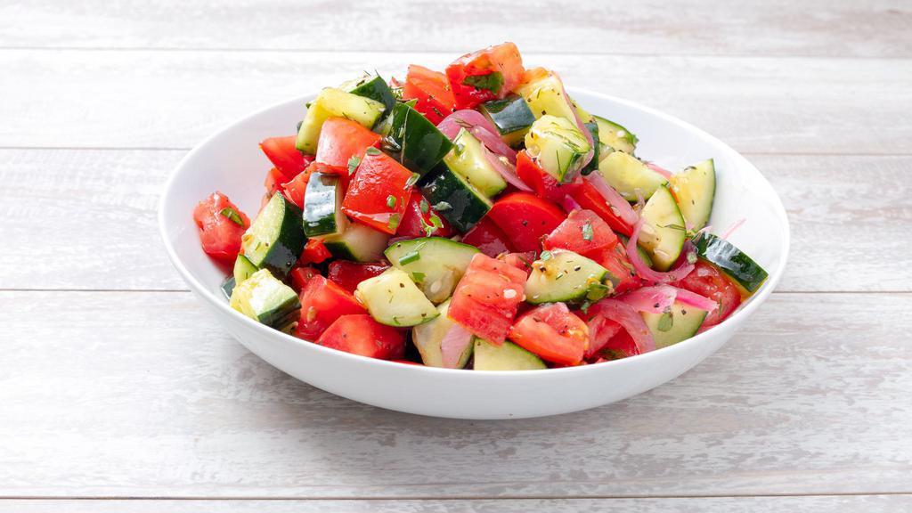Side Of Cucumber-Tomato Salad · 