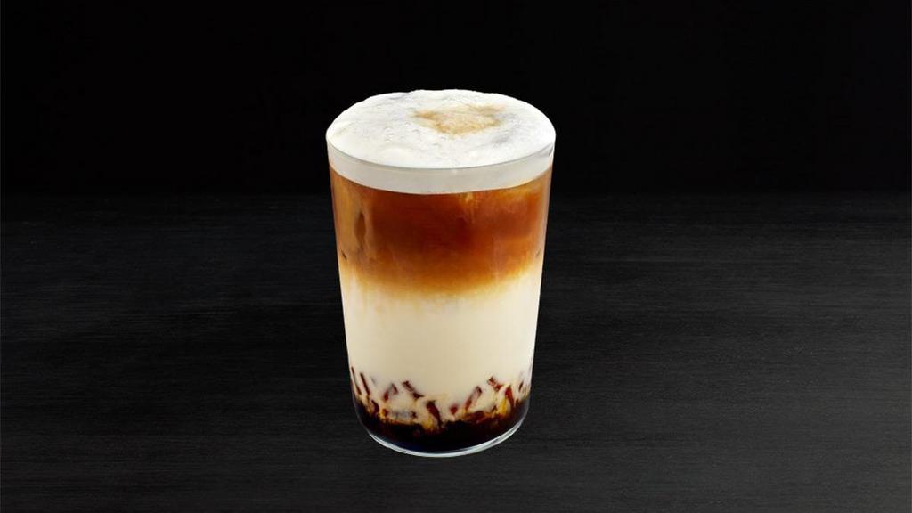 Brown Sugar Cold Brew Oat Latte With Jelly · The familiar sweetness of Brown Sugar with a layer of creamy oat milk and a float of our signature bold, juicy Baridi Cold Brew. Served with our new Brown Sugar Jelly, all over ice for a fun and dynamic experience.
