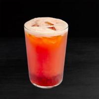 Tropical Berry Green Tea Shaker With Brown Sugar Jelly · Green Tea Tropical tea, hand-shaken with strawberry purée and lemonade, becomes even more fu...