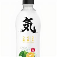 Genki Sparkling Water（Calamondin Flavor）元气森林卡曼橘气泡水 · Calamondin  flavor