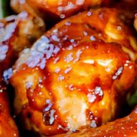 Saint Louis Bbq Chicken Dinner · 2 piece chicken large thigh and leg grilled baked and added with our special saint louis sty...
