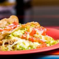 Hard Shell Taco · Meat, cheese, sour cream, guacamole, salsa, lettuce, and tomato. Make it a taco plate for an...