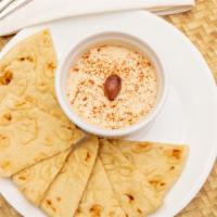 1/2 Order Hummus · Served with pita bread.