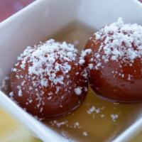 Gulab Jamu · Milk balls - served hot.