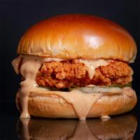 The Classic Sandwich · Cornflake Crusted Chicken Breast seasoned in our signature spice blend in between a toasted ...