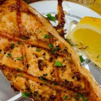 Grilled Salmon · Grilled Atlantic Salmon