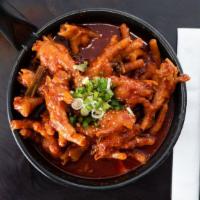 Spicy Chicken Feet · Hanshin Pocha's representative menu. Hanshin Dakbal (stir-fried chicken feet) is highly attr...