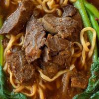 Roasted Beef Noodle Soup · 