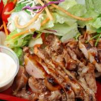 Bbq Chicken Salad · Add extra grilled chicken with additional cost.