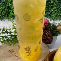 Pineapple Fruit Tea · Premium jasmine green tea mix with fresh home-made pineapple jam, no artificial flavor, perf...
