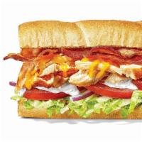 Chicken & Bacon Ranch 6 Inch Regular Sub · What do you get when you mix juicy Rotisserie-Style Chicken, melty Monterey Cheddar Cheese, ...