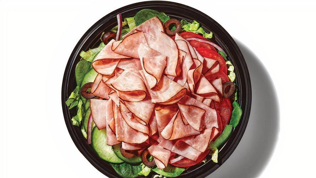 Black Forest Ham · A Footlong’s worth of protein? Yup! When you make it a Protein Bowl you’ll get all of the Black Forest ham you’d get on your favorite Footlong, piled high atop fresh lettuce, tomato, cucumber and more veggies.