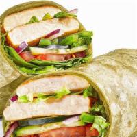 Oven Roasted Chicken · The Oven Roasted Chicken wrap is a fan favorite featuring a double portion of the oven roast...
