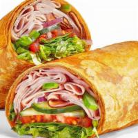 Black Forest Ham · The Black Forest Ham Wrap is packed with a double portion of ham packed into a tomato basil ...