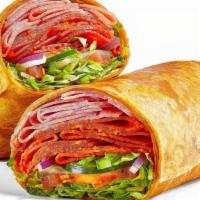 Spicy Italian · Feeling spicy? Grab a Spicy Italian wrap. It's a double portion of spicy pepperoni and Genoa...