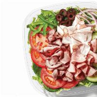 Subway Club® · Club Sandwich? Meet CLUB SALAD. Oven-Roasted Turkey, Black Forest Ham, and Choice Angus Roas...