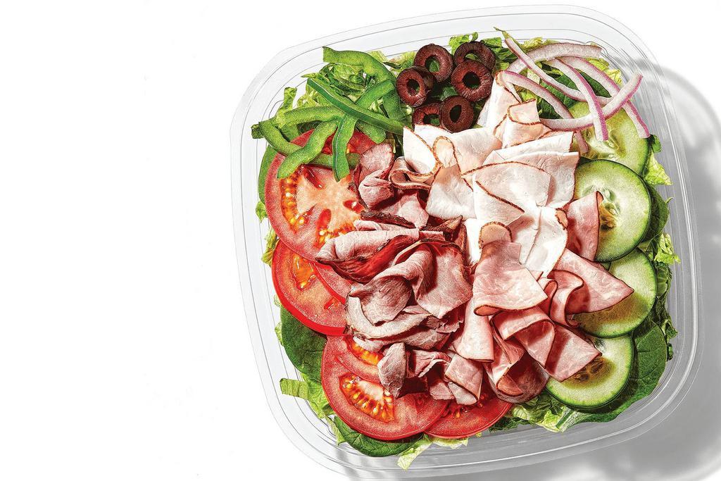 Subway Club® · Club Sandwich? Meet CLUB SALAD. Oven-Roasted Turkey, Black Forest Ham, and Choice Angus Roast Beef on a big bowl of the freshest veggies and your choice of dressing.
