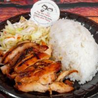 Chicken Plate · Natural, Hormone Free Chicken – Marinated overnight in our top secret sweet glazed Teriyaki ...