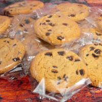 Dozen Chocolate Chip Cookies · Get 12 delicious chocolate chip cookies to finish off an amazing meal! Each cookie is indivi...