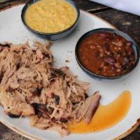 10Oz Carolina Style Pulled Pork · smoked low & slow with our signature rub