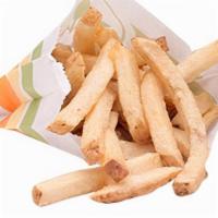 Regular Fries · Just potatoes, oil, and salt.