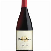 Three Thieves Pinot Noir Bottle · It's ripe and generous, with plump cherry and raspberry notes and a palate marked by mild ta...