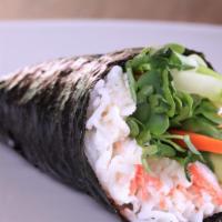 Side - Hand Roll (1 Pc) · 63-204 calories. Served with radish sprouts, cucumber, avocado, yamagobo, and your choice of...