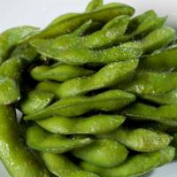 Edamame · 276 calories. Lightly salted soybeans in their pod.