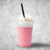 Strawberry Smoothie · Sweetened strawberry-flavored milk made by blending milk with strawberry flavor and a sweete...