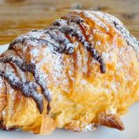 Chocolate Croissant · Limited quantity.