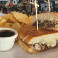 Beef French Dip  · Beef French Dip with Auju Sauce