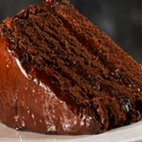 Chocolate Cake · Rich chocolate cake with a chocolate buttercream frosting