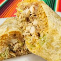 Burrito Or Bowl · Your choice of chicken, steak, carnitas, pastor, veggies, or shrimp wrapped in a flour torti...