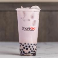 Taro Pearl Milk Tea · Taro flavor Green Milk Tea. Comes with Pearls