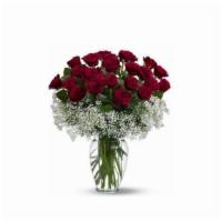 24 Red Roses In A Vase · Flower box with dozen yellow roses or (any color as your choice) and dozen Ferrero Rocher ch...