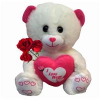 Love Mom Teddy Bear With 3 Red Roses  · 7 Inch Teddy Bear With 3 Red Roses 
You can change the color of the Roses