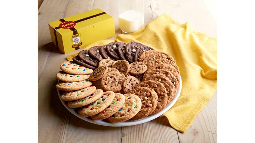 Party Platter · 6 Reg Signature Classic Cookies, 4 Cookie Cups, 24 Minis and 4 Brownies mix variety