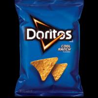 Doritos®  Cool Ranch® · The iconic intense tanginess of Doritos® Cool Ranch® Flavored Tortilla Chips. Doritos® flavo...