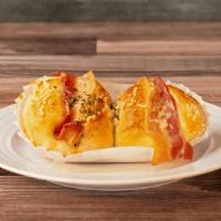 Bacon & Cheese · A delicious combination of savory bacon and asiago cheese, sprinkled lightly with dried pars...