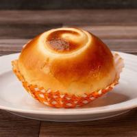 Milk Pudding · A traditional Japanese style soft bread with vanilla custard inside.