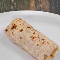 Burrito · Burrito includes rice, beans, pico de gallo and your choice of meat inside.