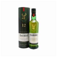 Glenfiddich (12Yr) 750Ml | 40% Abv · Glenfiddich 12 Year Old is carefully matured in the finest American bourbon and Spanish sher...