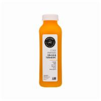 Pressed Orange Tumeric Juice 15.2Oz · 