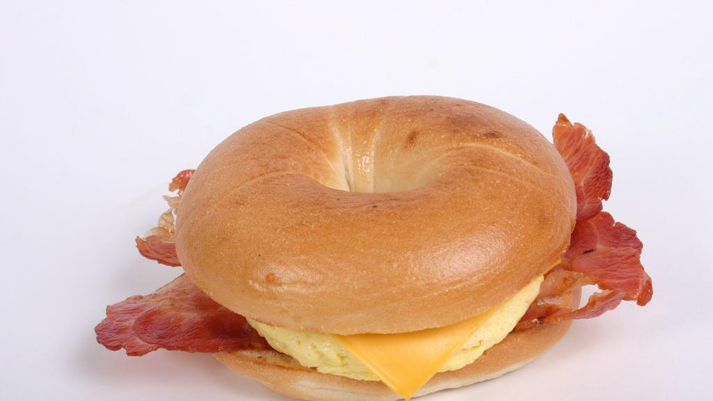 #4. Bacon Egg & Cheese Bagel  · 