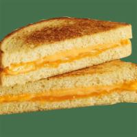 Classic Grilled Cheese · Cheddar and white American cheese on toasted sourdough bread