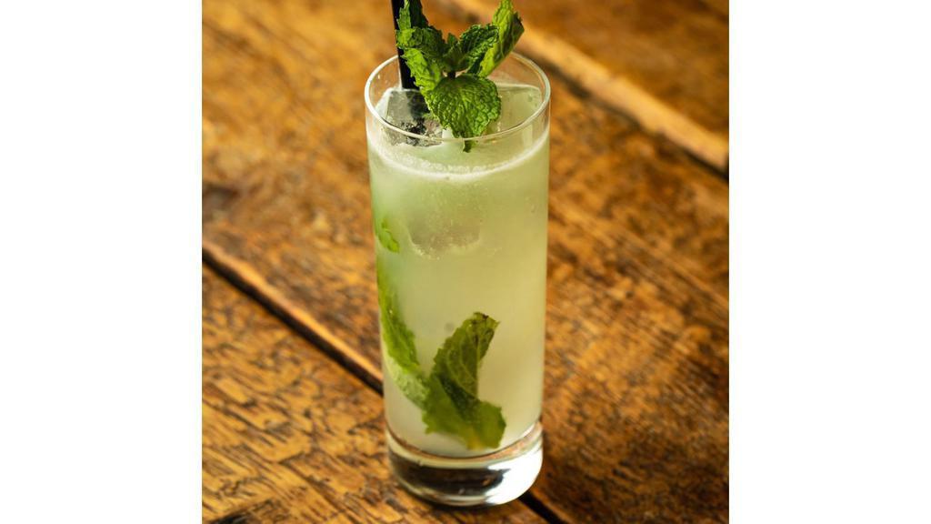Mojito · Muddled Lime, Mint, Simple Syrup, Sour Mix, Soda Water, Cruzan White Rum