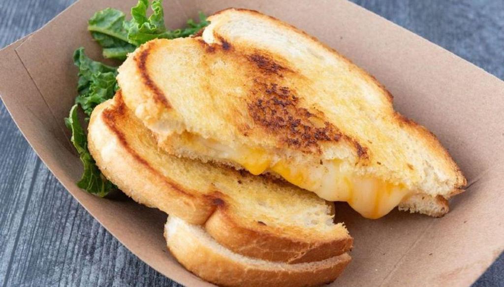 Grilled Cheese · Cheddar jack blend on sourdough